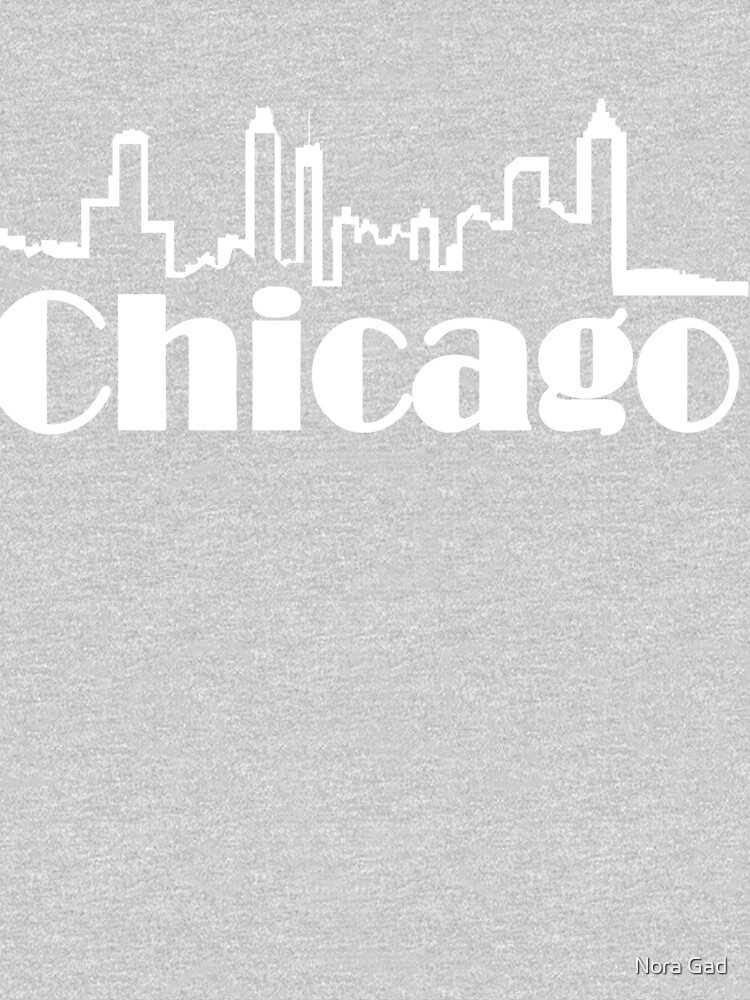 Chicago Text Black by NoraMohammed