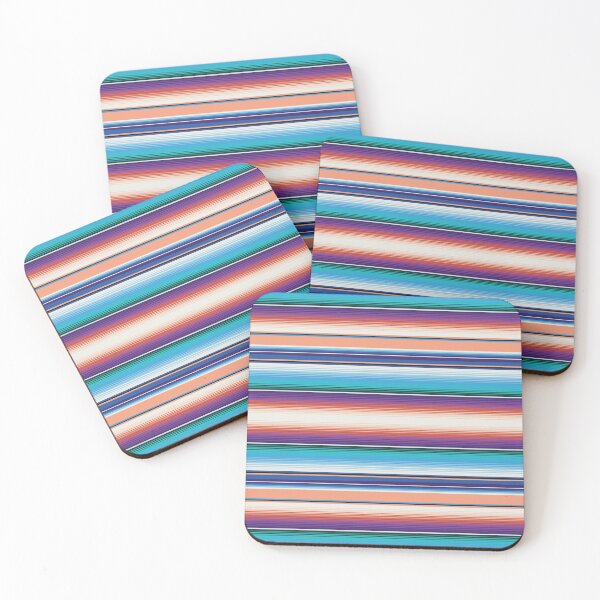 Item preview, Sarape mexican blanket vibrant pastel pattern zarape southwest modern zerape designed and sold by T-Mex.