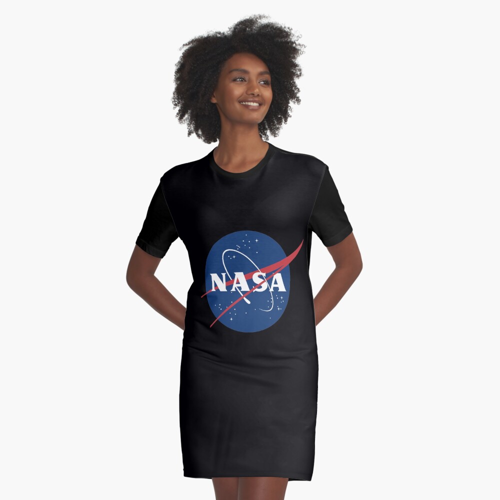 Nasa Graphic T-Shirt Dress