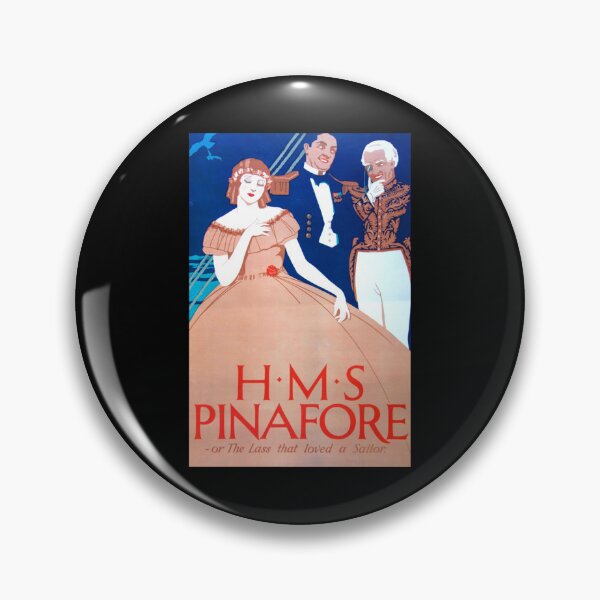 Item preview, Hms Pinafore Gilbert And Sullivan Vintage Poster Opera Classic T-Shirt designed and sold by kimmesajgreh.