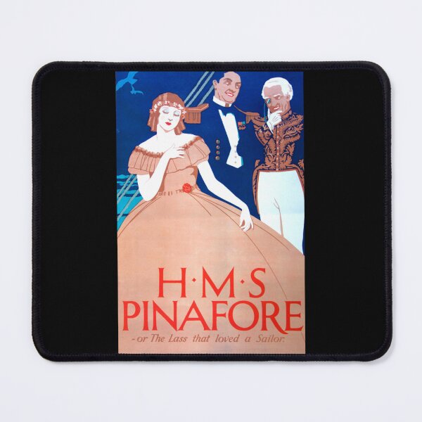 Item preview, Hms Pinafore Gilbert And Sullivan Vintage Poster Opera Classic T-Shirt designed and sold by kimmesajgreh.