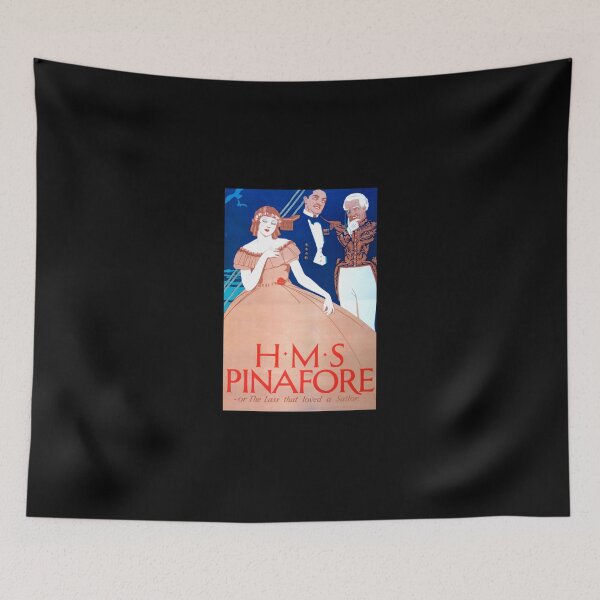 Item preview, Hms Pinafore Gilbert And Sullivan Vintage Poster Opera Classic T-Shirt designed and sold by kimmesajgreh.