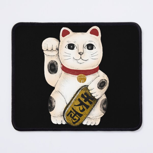Item preview, Japanese Lucky Cat Maneki Neko Feng Shui 招き猫 designed and sold by Minnesnowta.