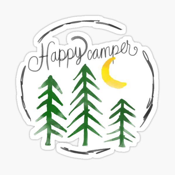 Item preview, Happy Camper designed and sold by Nataliatcha.