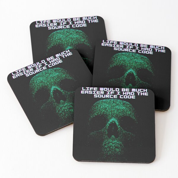 Item preview, LIFE WOULD BE MUCH EASIER IF I HAD THE SOURCE CODE designed and sold by fSocietyAUT.