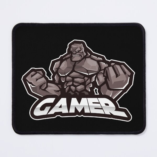 Item preview, Gamer with Giant Golem designed and sold by PRIVARSHU.
