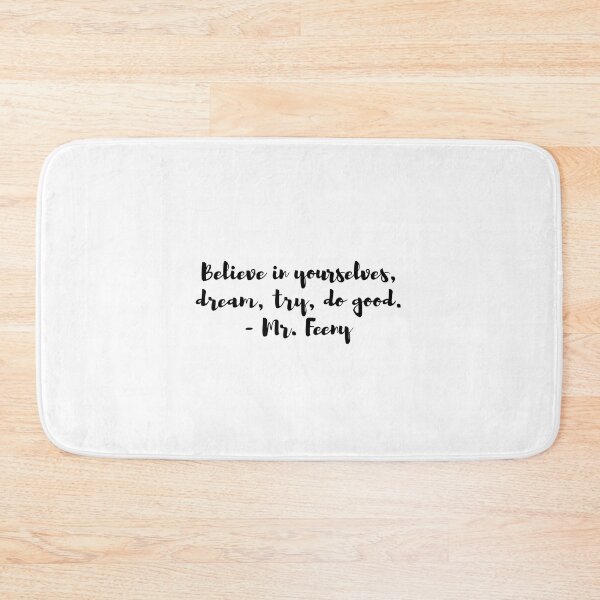 Item preview, Mr. Feeny Do Good Quote designed and sold by sophaesthetic.