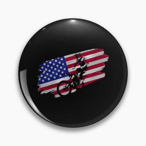 Item preview, Dirt Bike American Flag Motocross   designed and sold by StartledCatDe.