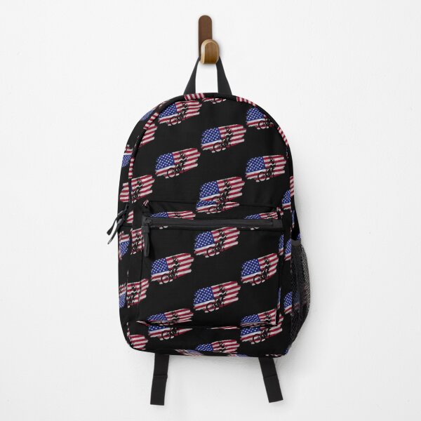 Item preview, Dirt Bike American Flag Motocross designed and sold by StartledCatDe.