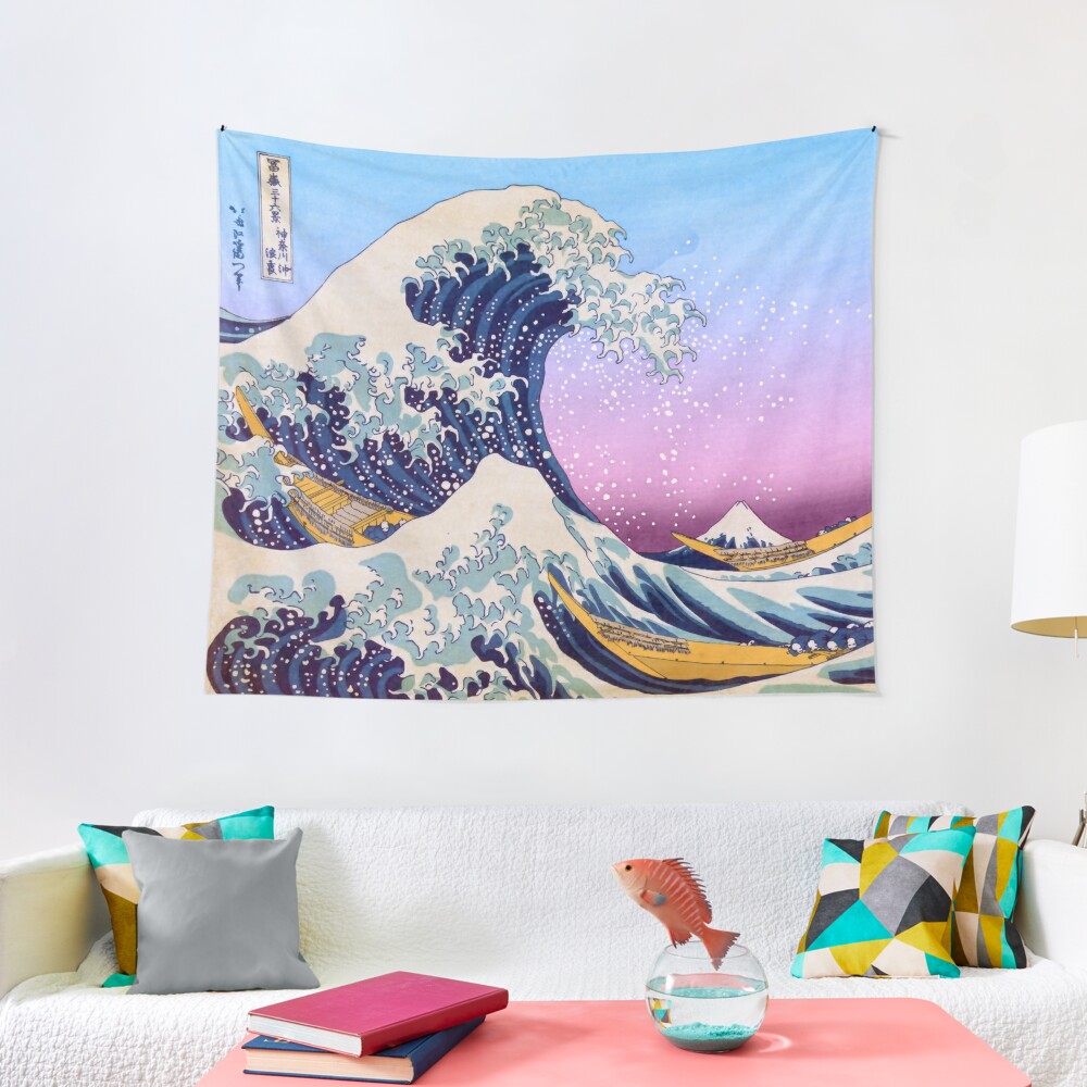 The Great Wave off Kanagawa - by Hokusai Tapestry