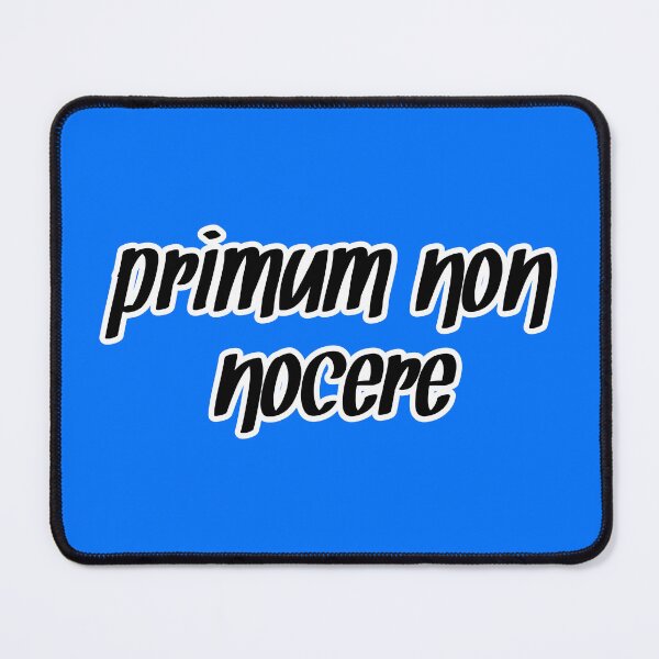 Item preview, Primum Non Nocere (First Do No Harm) - Outlined Text designed and sold by Artsy-Chemist.