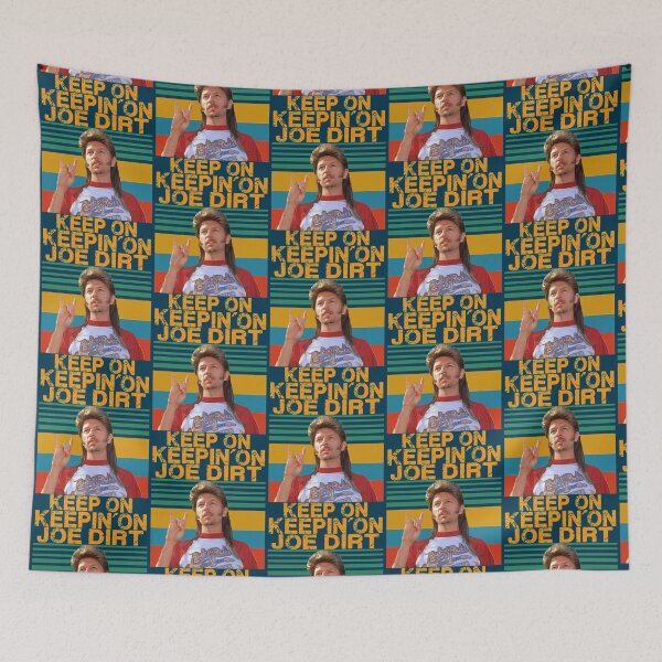 Item preview, Funny Joe Dirt Keep On Keepin On Vintage Men Women     designed and sold by StartledCatDe.