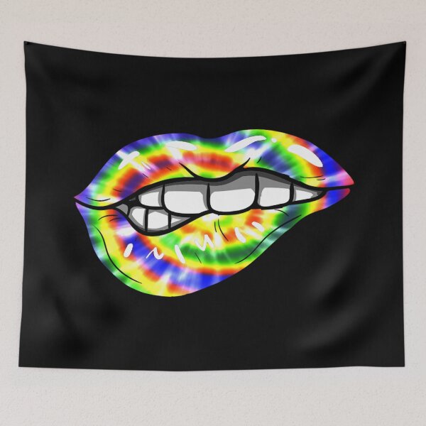 Item preview, Tie Dyed Lips designed and sold by FreakamaGeek.