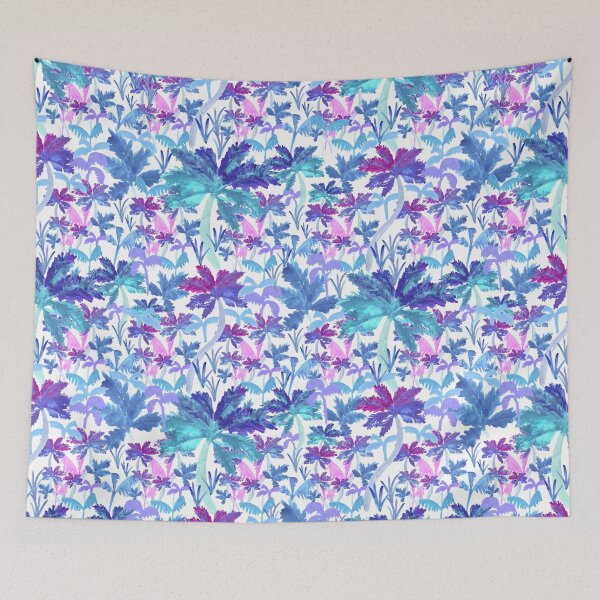 Item preview, Blue Tropical Jungle designed and sold by Emma Marie Blacker.