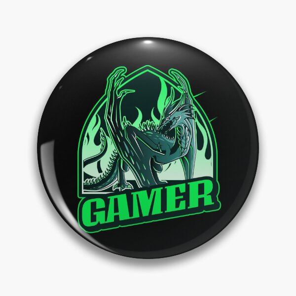 Item preview, Gamer with Winged Dragon in Flames designed and sold by PRIVARSHU.