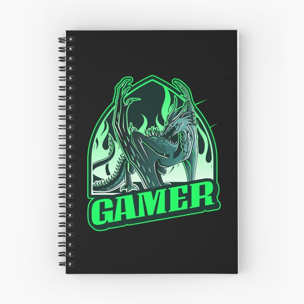 Item preview, Gamer with Winged Dragon in Flames designed and sold by PRIVARSHU.