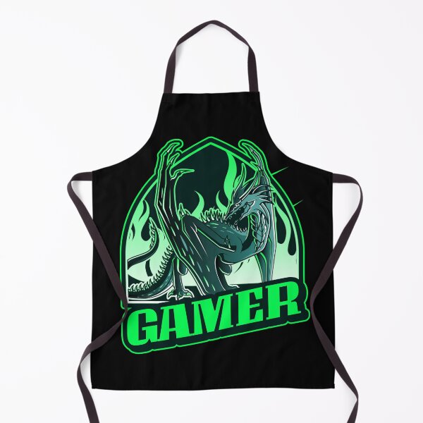 Item preview, Gamer with Winged Dragon in Flames designed and sold by PRIVARSHU.