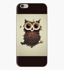 An owl from coffee bean iPhone Case