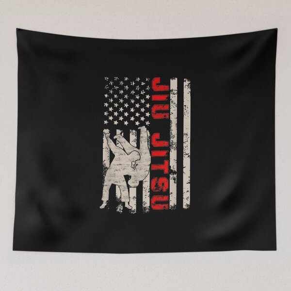 Item preview, Brazilian Jiu Jitsu American Flag US Sports designed and sold by Nateclar.