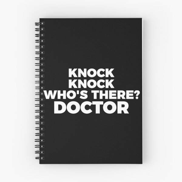 Item preview, Knock Knock Who's There Doctor Funny T-Shirt Zipped Hoodie designed and sold by saurelmosert.