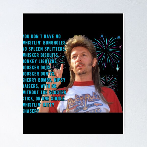 Item preview, Funny Joe Dirt Quote Fireworks 4th Of July   designed and sold by StartledCatDe.