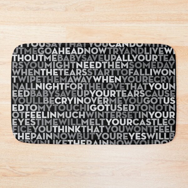 Item preview, Save Up All Your Tears - Cher (lyrics) v.2 designed and sold by x1brett.