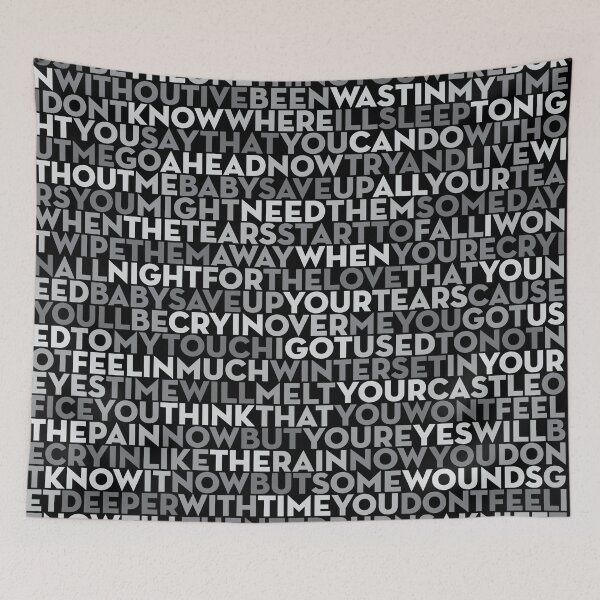 Item preview, Save Up All Your Tears - Cher (lyrics) v.2 designed and sold by x1brett.