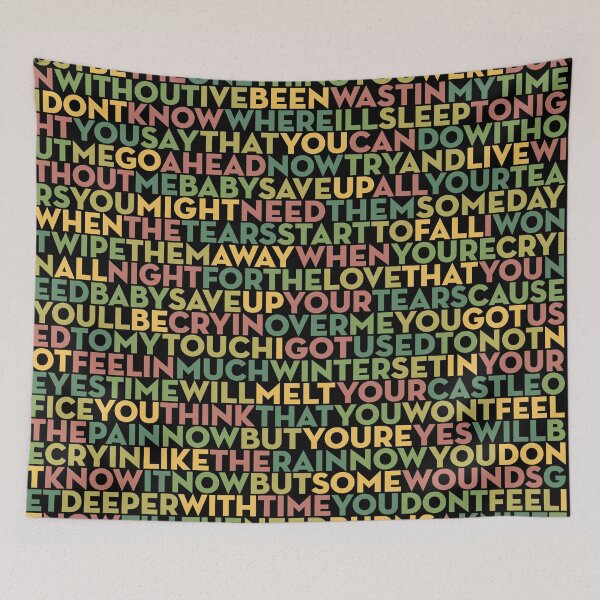 Item preview, Save Up All Your Tears - Cher (lyrics) v.3 designed and sold by x1brett.