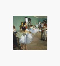 Edgar Degas The Dance Class Art Board