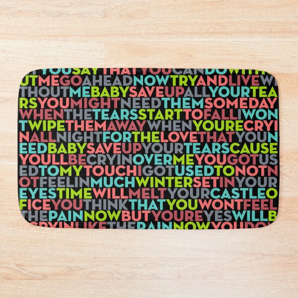 Item preview, Save Up All Your Tears - Cher (lyrics) v.4 designed and sold by x1brett.