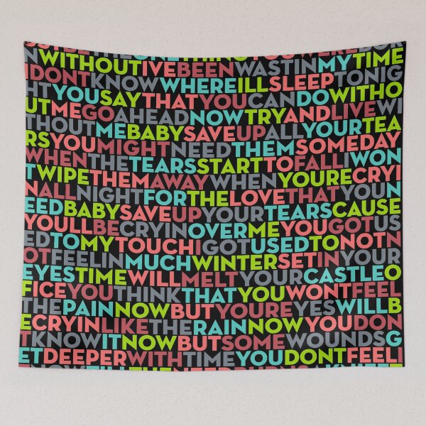 Item preview, Save Up All Your Tears - Cher (lyrics) v.4 designed and sold by x1brett.