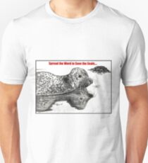 Spread the Word to Save the Seals Unisex T-Shirt