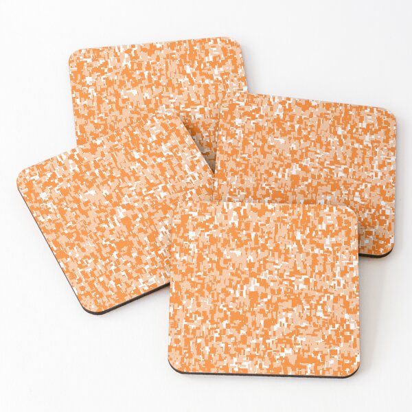 Item preview, Abstract Pixel Pattern (Orange) designed and sold by ObsidianDaz.