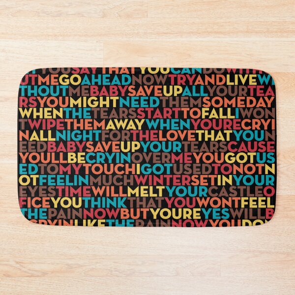 Item preview, Save Up All Your Tears - Cher (lyrics) v.5 designed and sold by x1brett.