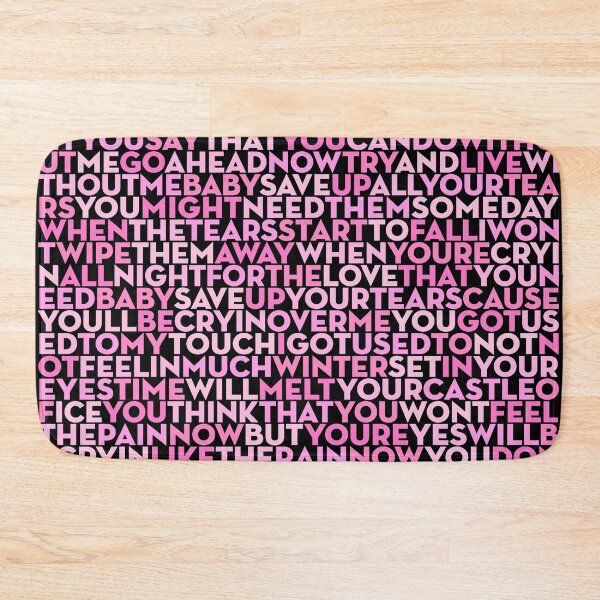 Item preview, Save Up All Your Tears - Cher (lyrics) v.6 designed and sold by x1brett.