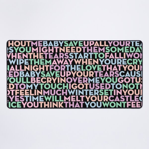 Item preview, Save Up All Your Tears - Cher (lyrics) v.7 designed and sold by x1brett.