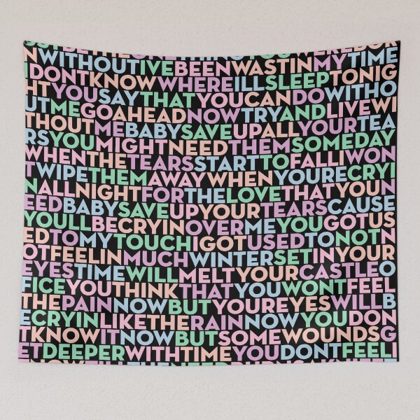 Item preview, Save Up All Your Tears - Cher (lyrics) v.7 designed and sold by x1brett.