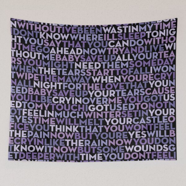 Item preview, Save Up All Your Tears - Cher (lyrics) v.9 designed and sold by x1brett.