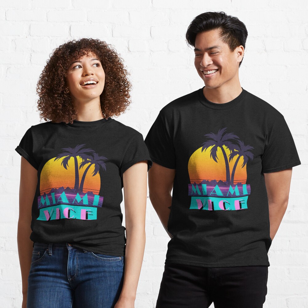 Miami Vice Vintage Version T Shirts, Hoodies, Sweatshirts & Merch