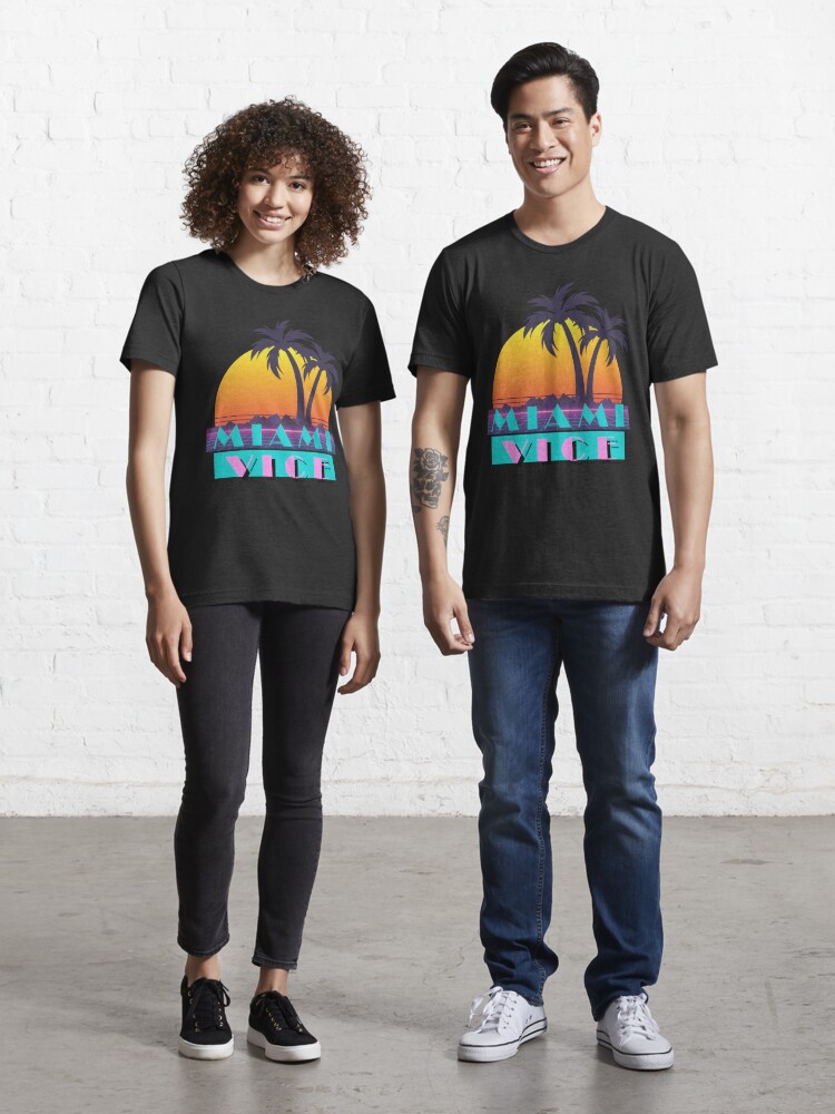 Miami Vice - 80's Love T-Shirt Size S