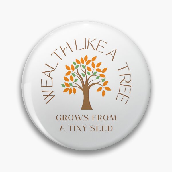Aperçu de l'œuvre La richesse, comme un arbre, pousse à partir d'une petite graine créée et vendue par Betterthrive.
