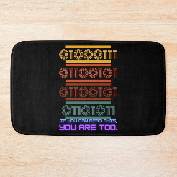 Item preview, 01000111 01100101 01100101 01101011 if you can read this, you are too. designed and sold by fSocietyAUT.