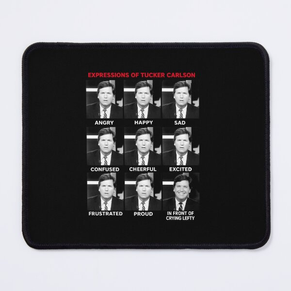 Item preview, The Expressions Of Tucker Carlson Unisex T-Shirt designed and sold by barremiles942.