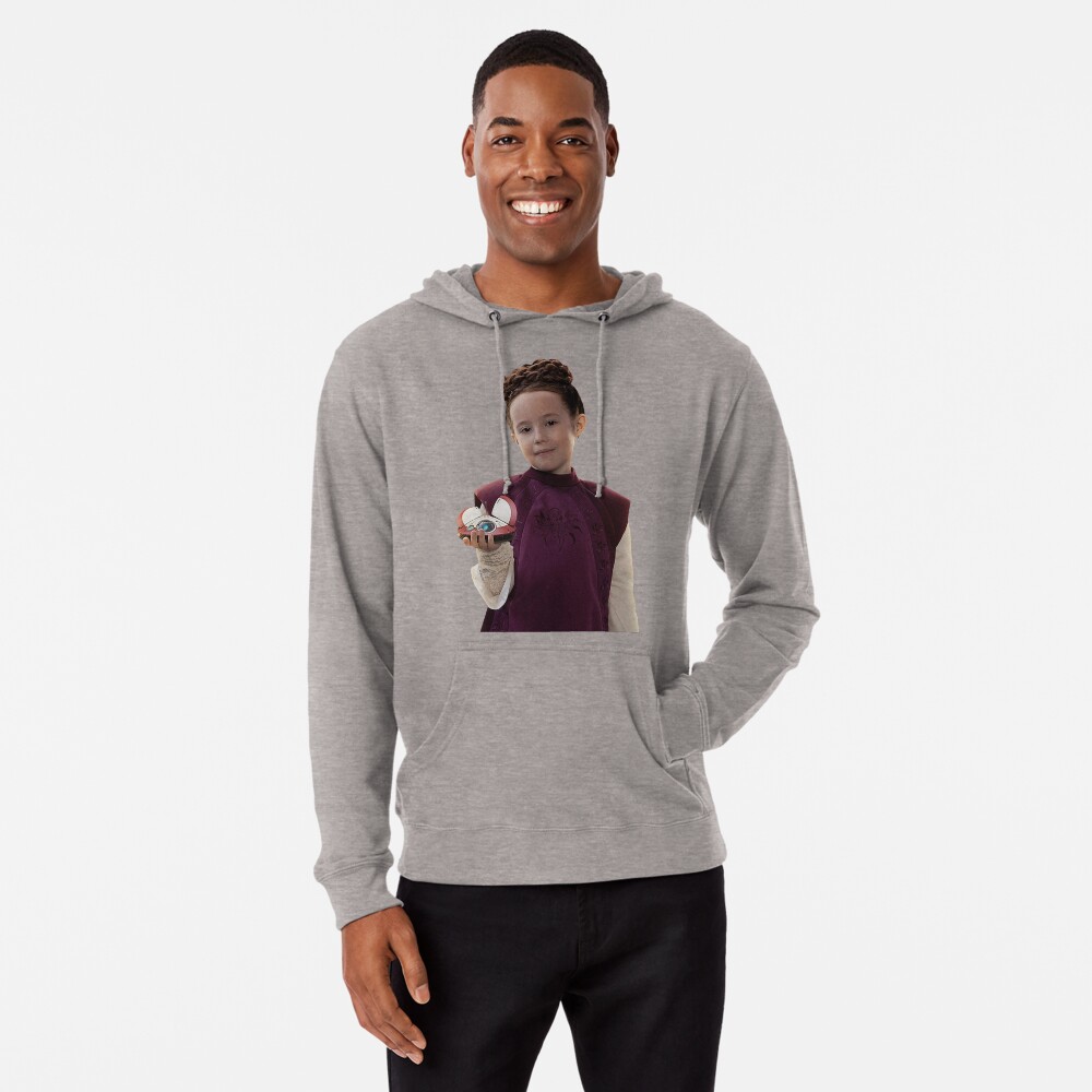 Vista previa del artículo con la obra «Sudadera ligera con capucha», diseñado y vendido por AlikeForth.