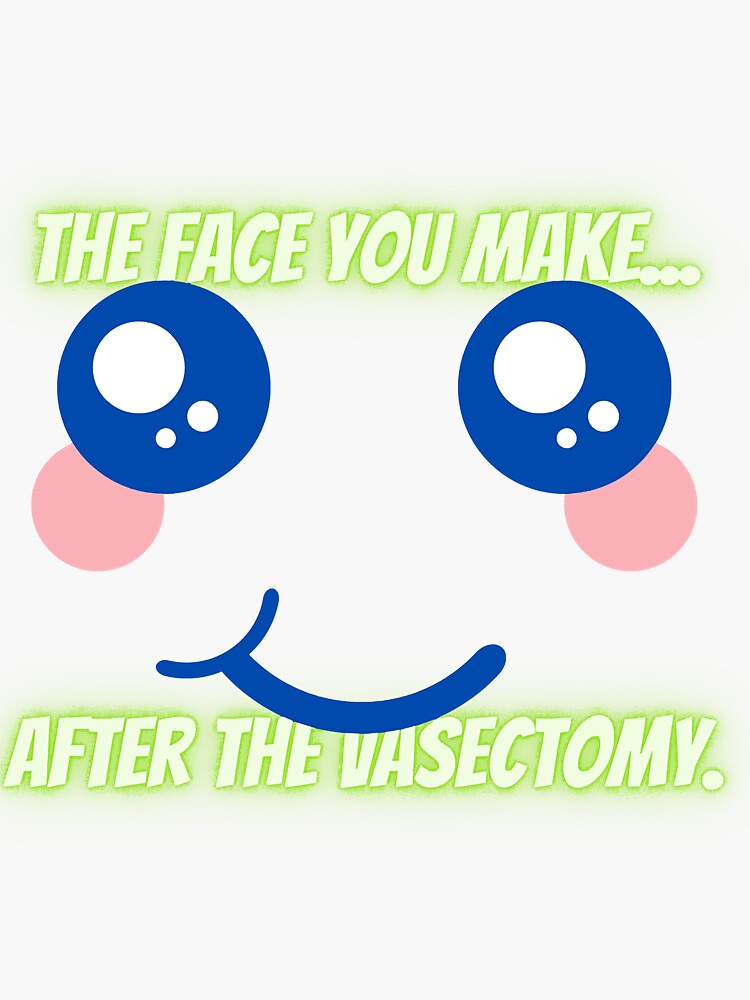 Pegatina «Vasectomia Meme» de GLBOUTIKD Redbubble