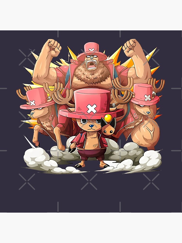 Bright Straw Hat Doctor Devil Fruit Power Tony Tony Chopper One Piece  Pirate Retro Ornament