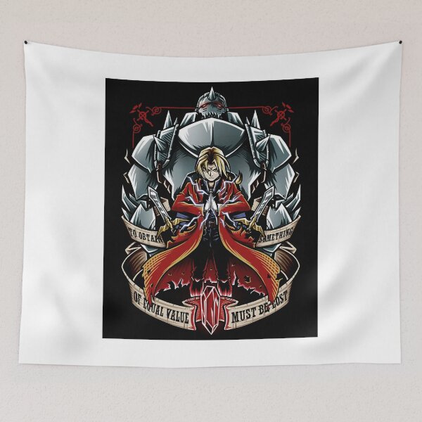 Artikelvorschau, Brothers-Fullmetal Alchemist Rund Herren Teenager Baseballshirt Fullmetal Alchemist Fma Full Metal Fullmetal Alchemist entworfen und verkauft von hesteellio89.