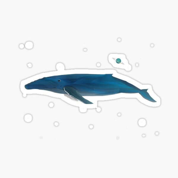 Space Whale Sticker