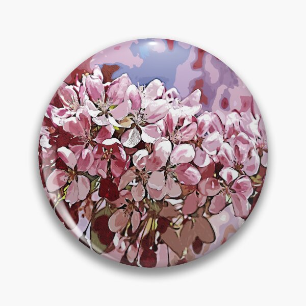 Item preview, Crabapple tree color print designed and sold by artdragongift 15.