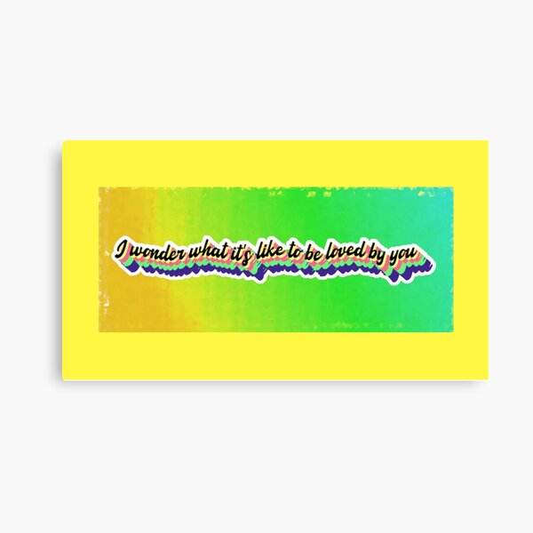 In My Blood Song Lyric Vintage Script Quote Print 